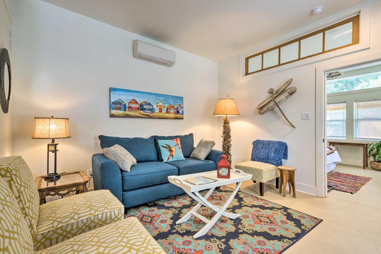 Bay St. Louis Walk To Beach From Chic Old Town Apartment With Yard מראה חיצוני תמונה